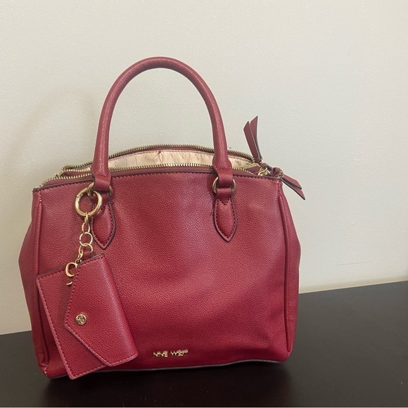 Nine West Red Purse - Picture 1 of 13